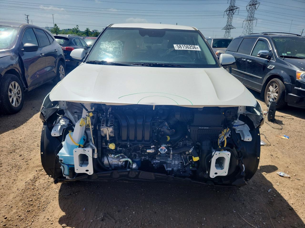 2026 Kia Seltos Lx White vin: KNDEP2AA7T7946418