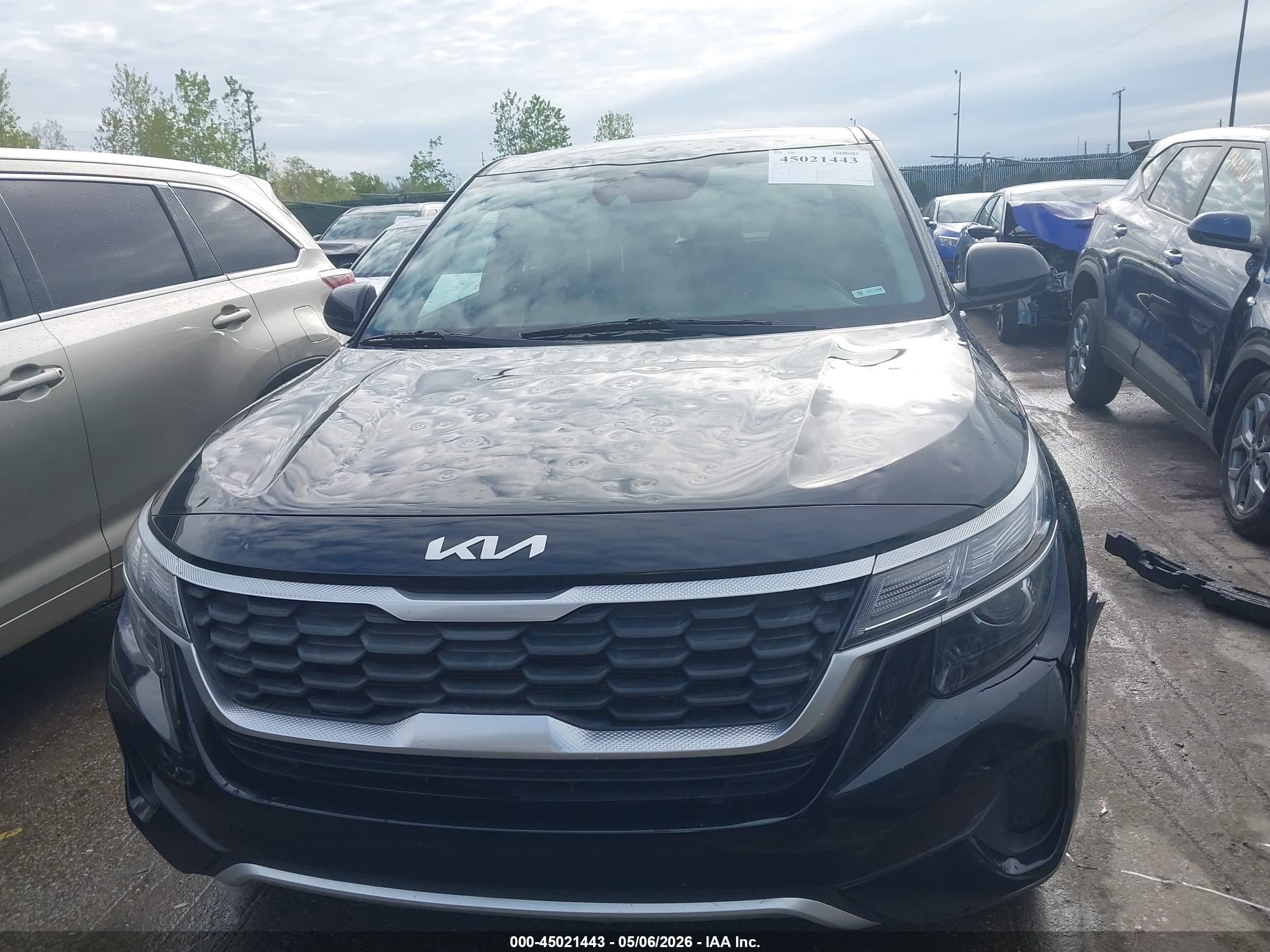 2022 Kia Seltos Lx Black vin: KNDEPCAA0N7341973