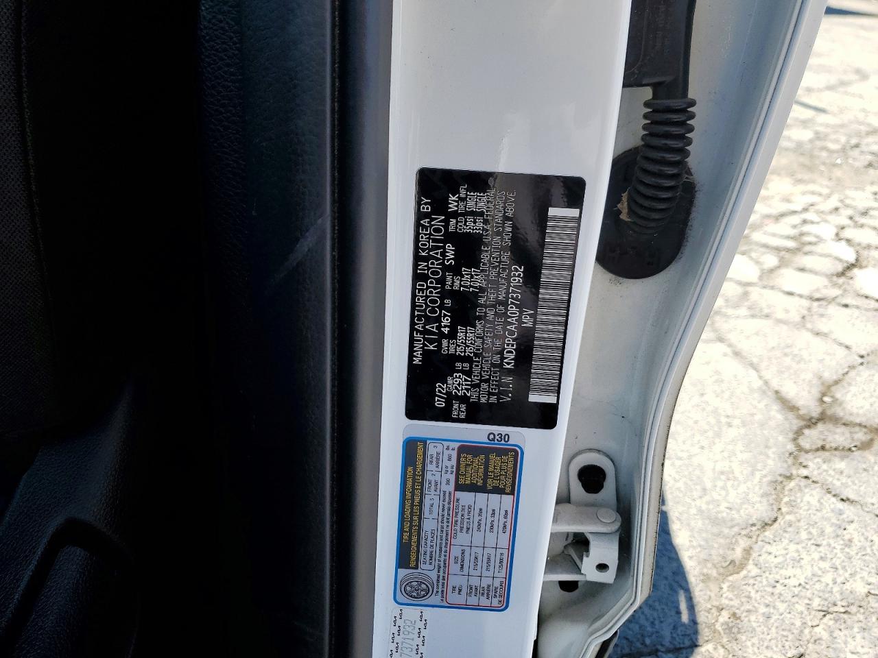 2023 Kia Seltos Lx White vin: KNDEPCAA0P7371932