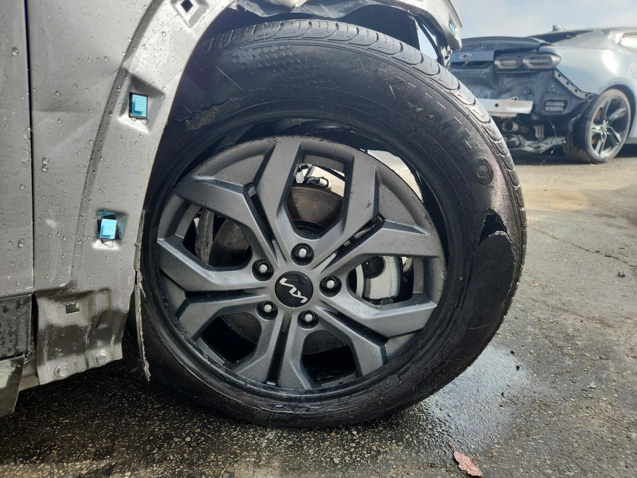 2026 Kia Seltos Lx Gray vin: KNDEPCAA0T7910611 Damage: Right Front Wheel, Curb Rash, > 12 Inches