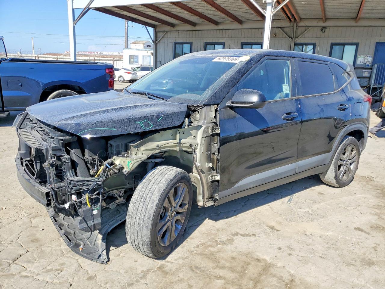 2021 Kia Seltos Lx Black vin: KNDEPCAA1M7173680