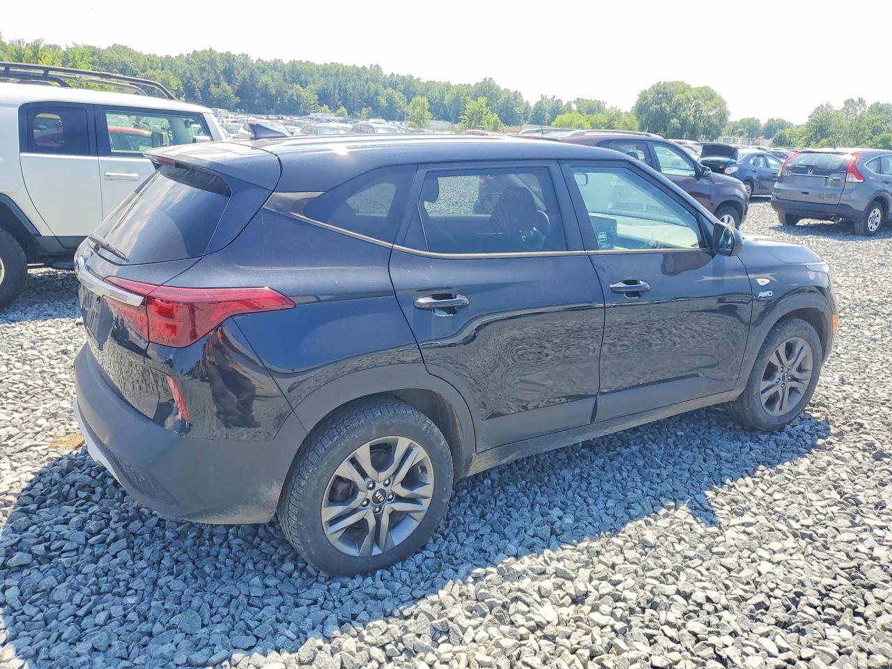 2021 Kia Seltos Черный vin: KNDEPCAA2M7194800