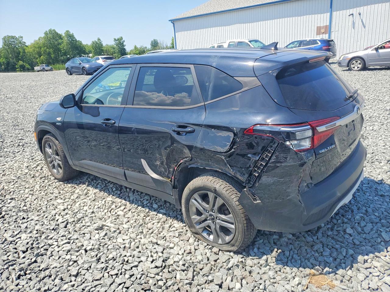2021 Kia Seltos Черный vin: KNDEPCAA2M7194800
