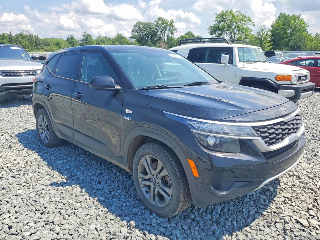 2021 Kia Seltos Черный vin: KNDEPCAA2M7194800