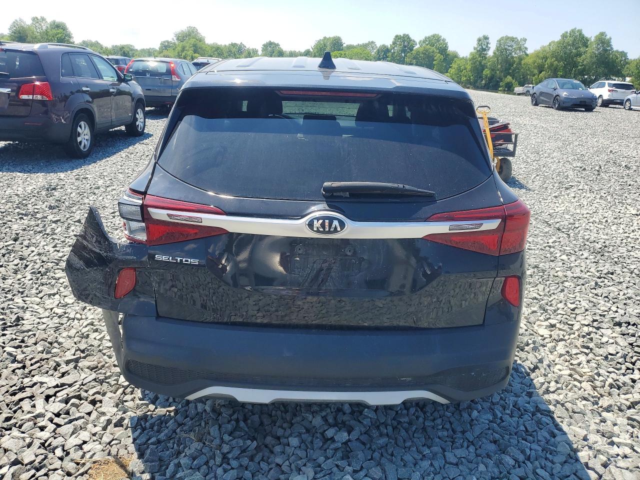 2021 Kia Seltos Черный vin: KNDEPCAA2M7194800