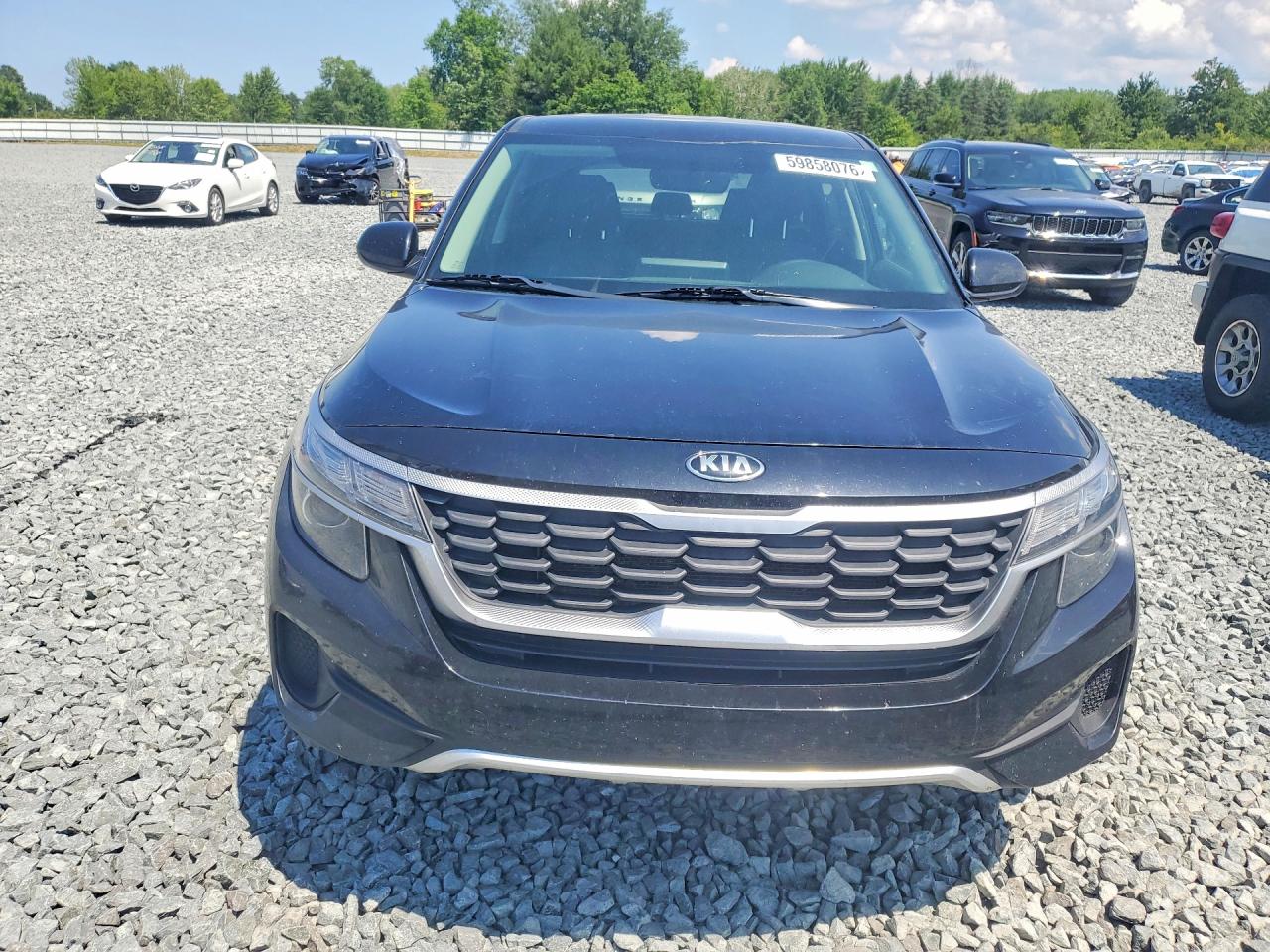 2021 Kia Seltos Черный vin: KNDEPCAA2M7194800