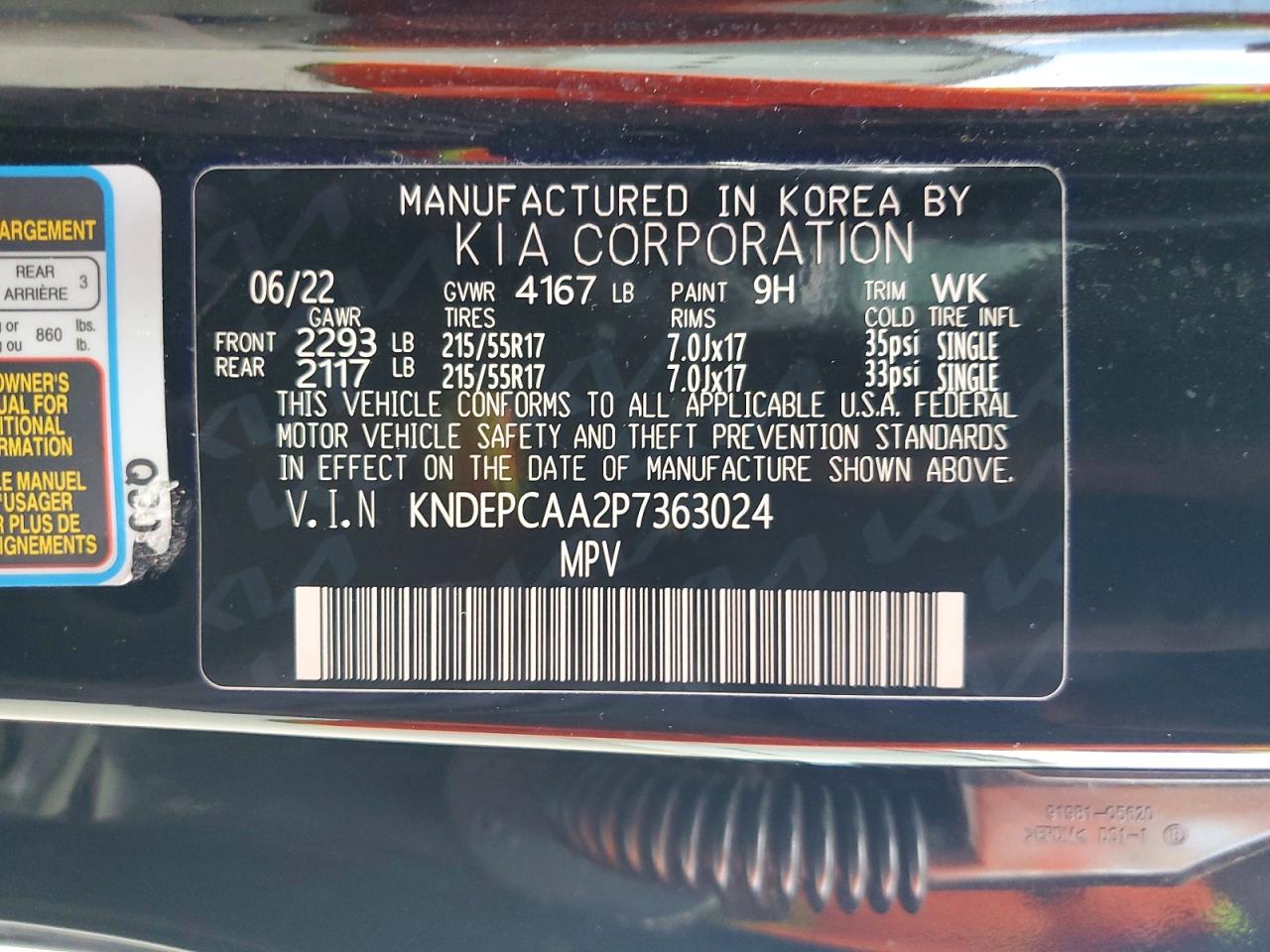 2023 Kia Seltos Lx Black vin: KNDEPCAA2P7363024