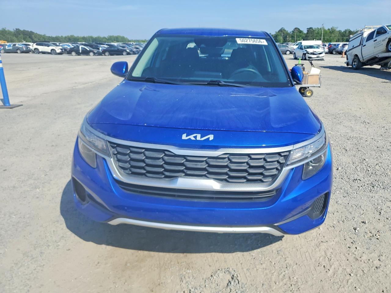2022 Kia Seltos Lx Blue vin: KNDEPCAA3N7335410