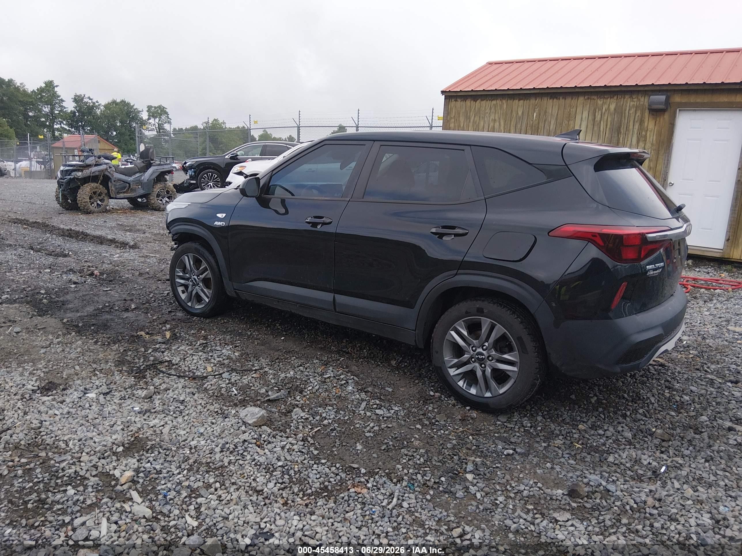2022 Kia Seltos Lx Black vin: KNDEPCAA5N7252285