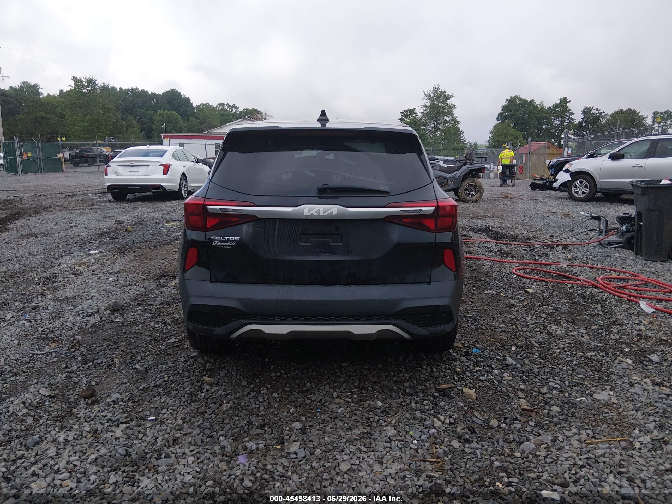 2022 Kia Seltos Lx Black vin: KNDEPCAA5N7252285