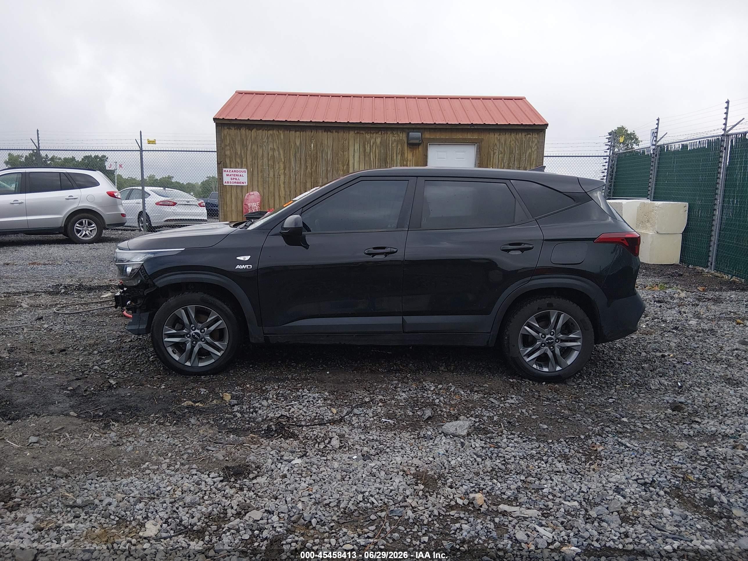 2022 Kia Seltos Lx Black vin: KNDEPCAA5N7252285
