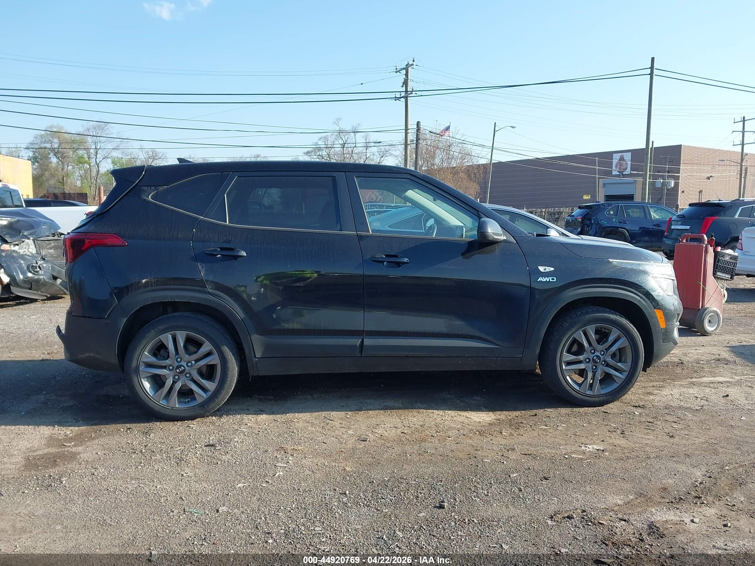 2021 Kia Seltos Lx Black vin: KNDEPCAA8M7110382