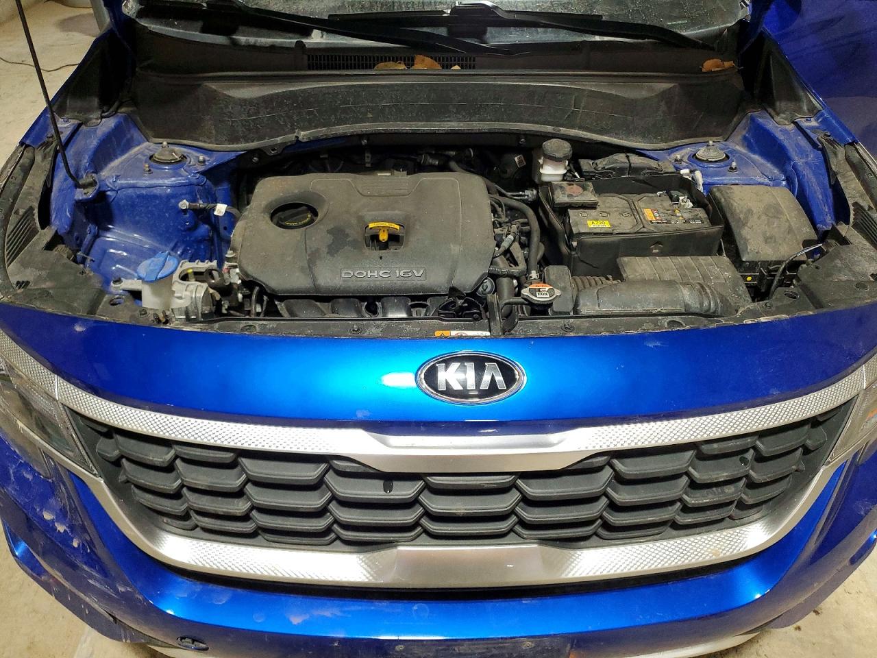 2021 Kia Seltos Lx Blue vin: KNDEPCAA8M7220591