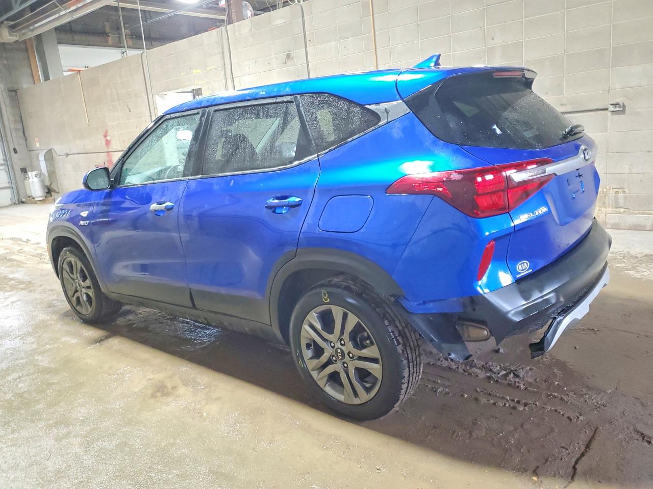 2021 Kia Seltos Lx Blue vin: KNDEPCAA8M7220591