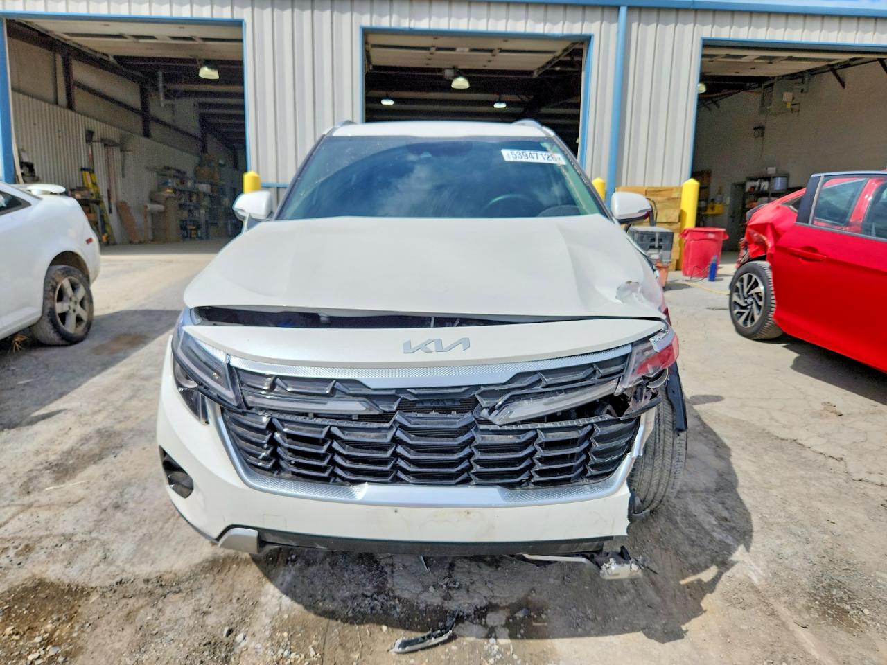 2024 Kia Seltos Ex Белый vin: KNDERCAA0R7523303