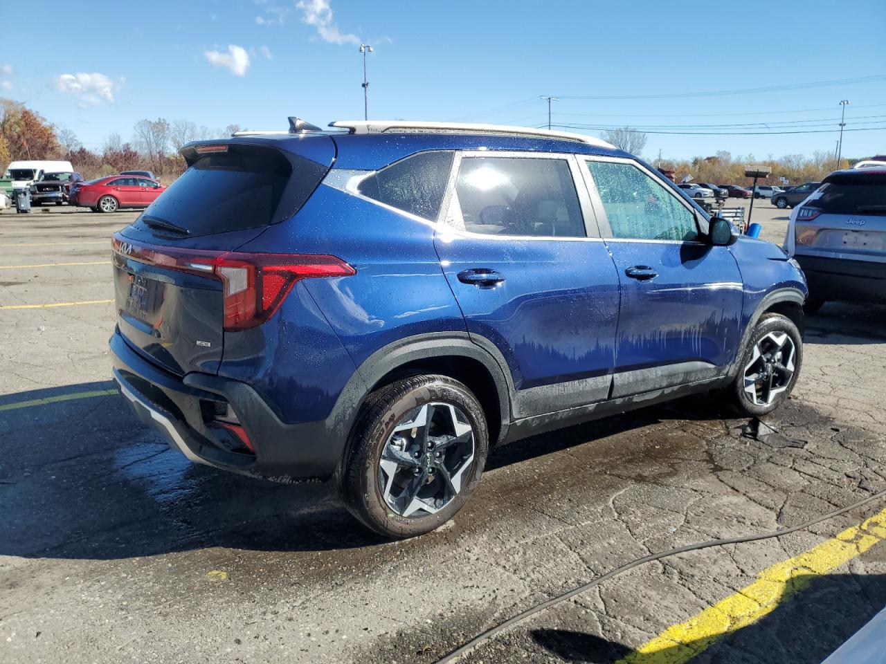 2025 Kia Seltos Ex Blue vin: KNDERCAA0S7794819