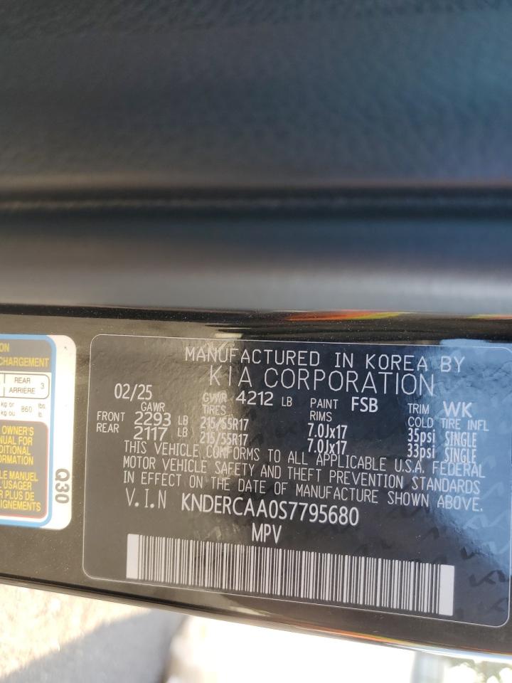2025 Kia Seltos Ex Black vin: KNDERCAA0S7795680