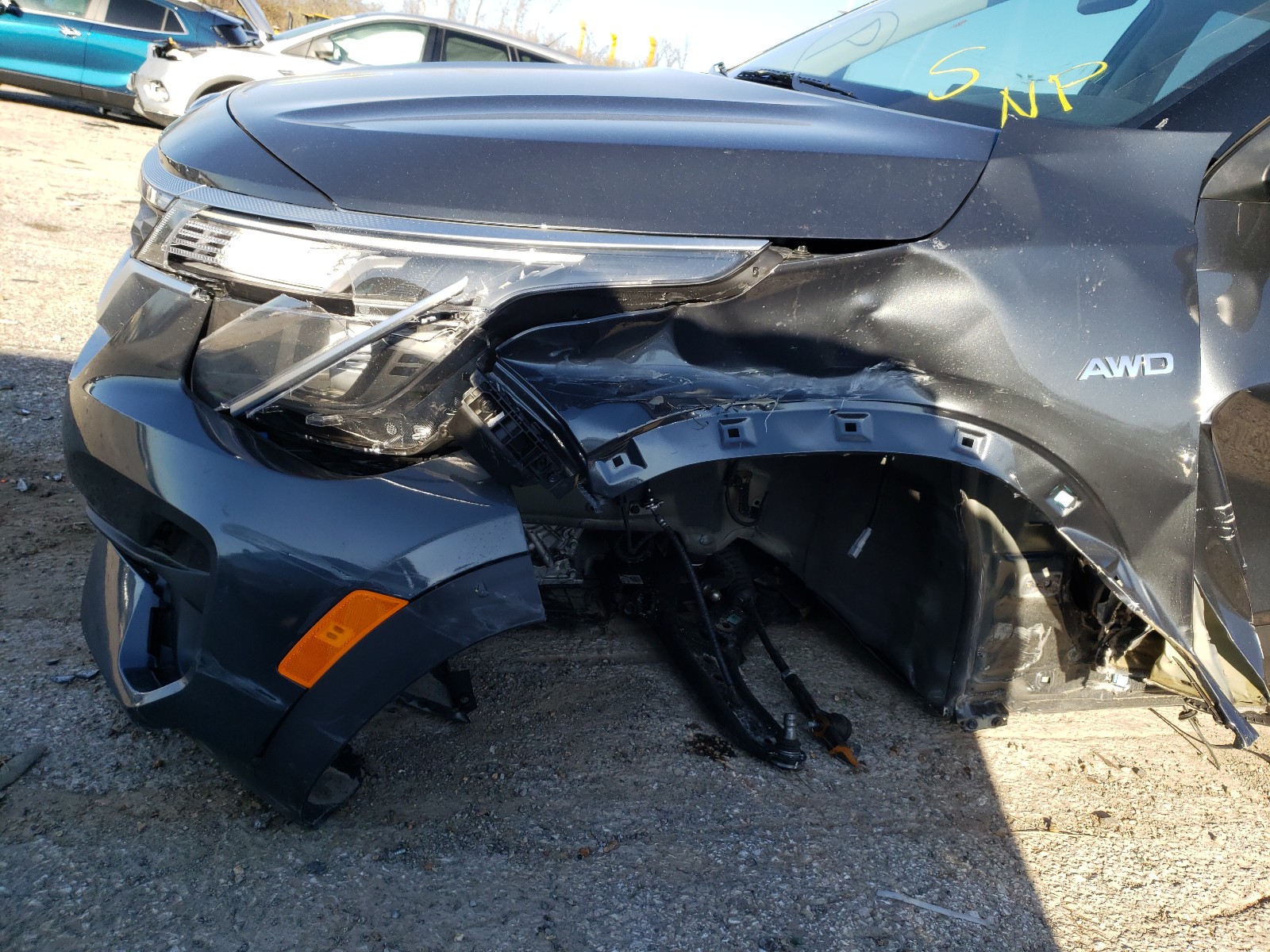 2021 Kia Seltos Ex Gray vin: KNDERCAA1M7121833