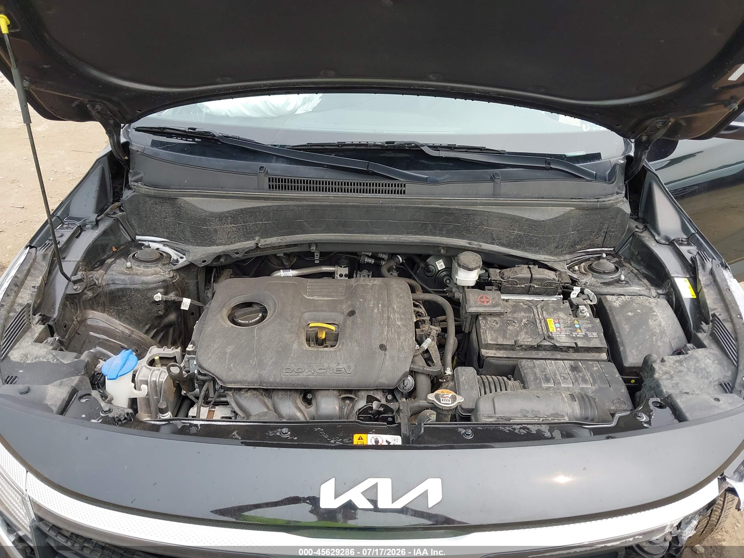 2023 Kia Seltos Ex Черный vin: KNDERCAA1P7410120