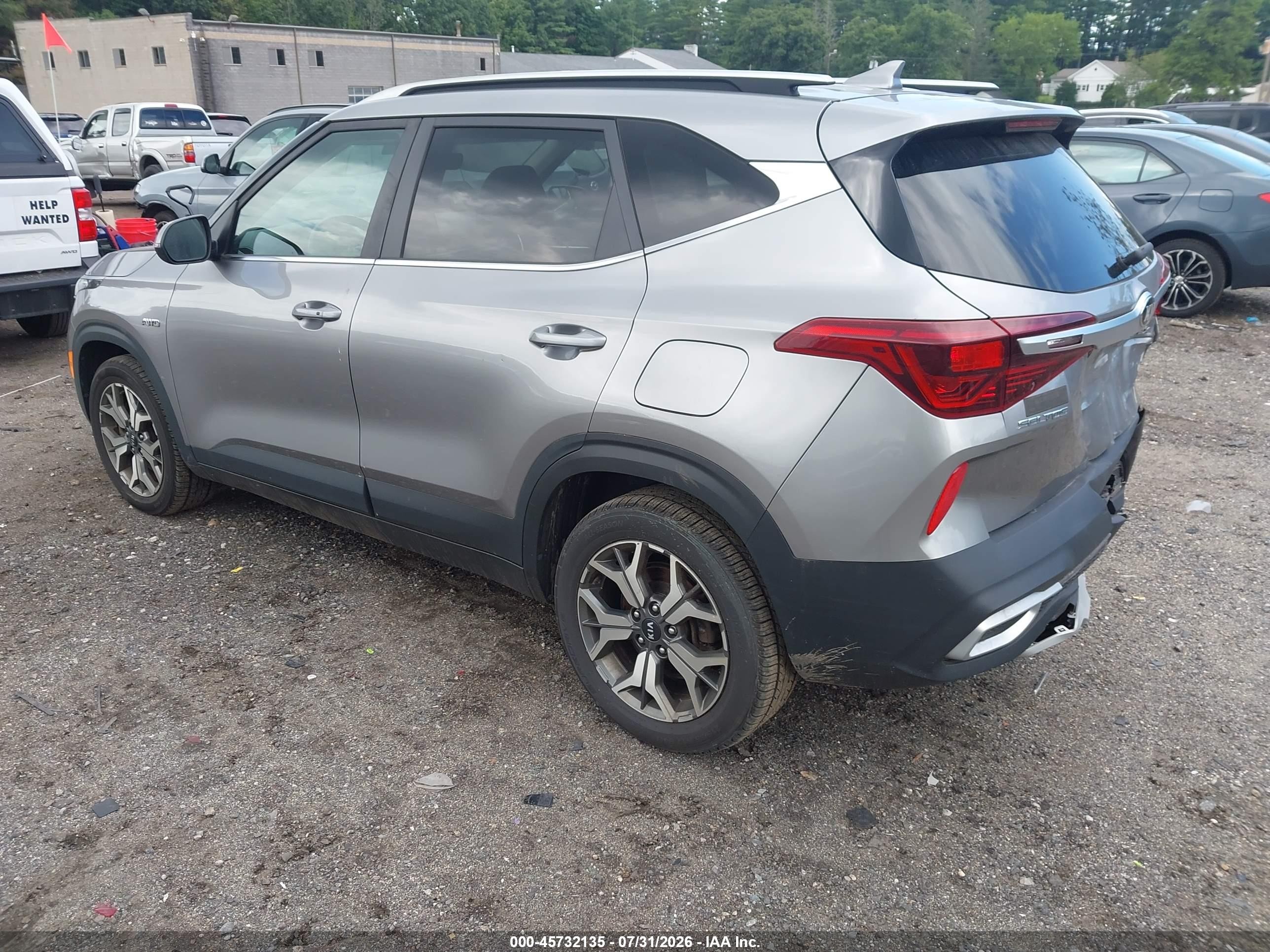 2021 Kia Seltos Ex White vin: KNDERCAA3M7092996
