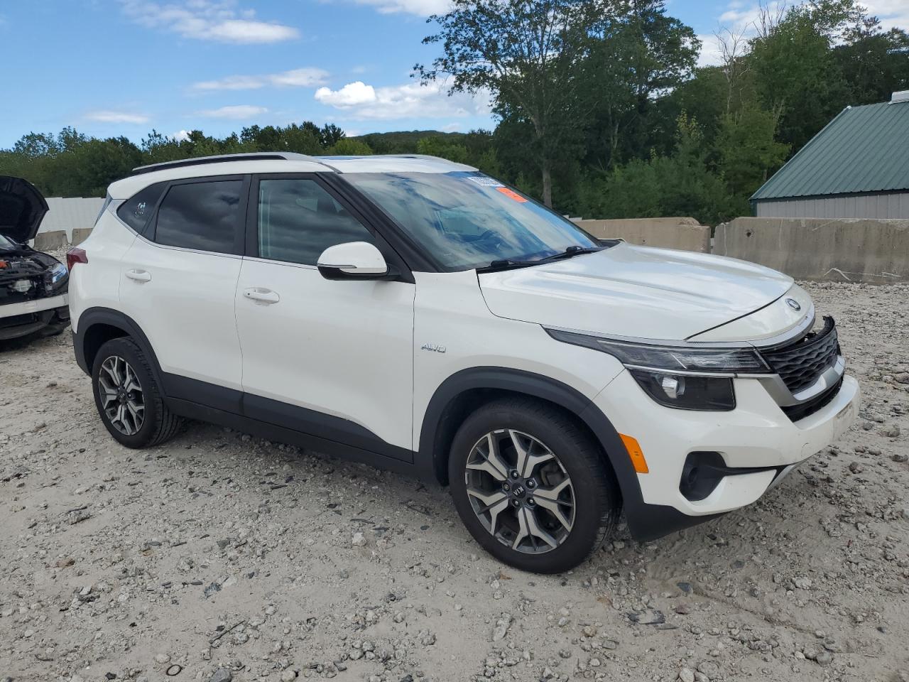 2021 Kia Seltos Ex White vin: KNDERCAA5M7078596
