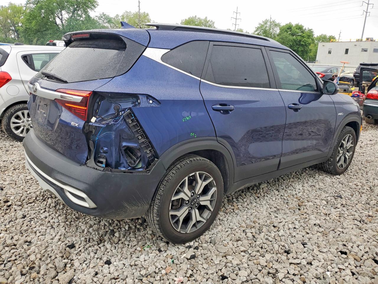 2021 Kia Seltos Ex Blue vin: KNDERCAA9M7095479