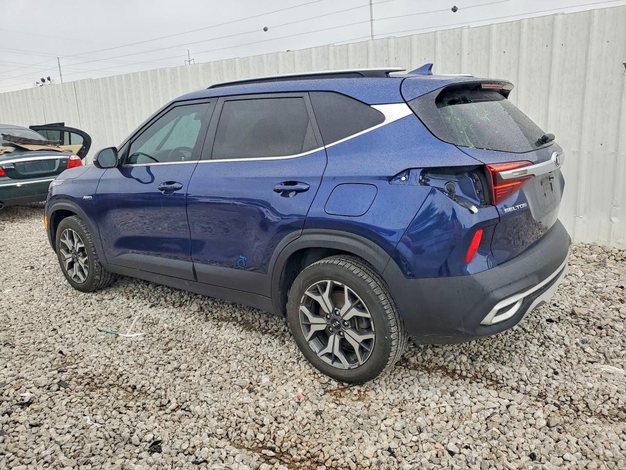 2021 Kia Seltos Ex Blue vin: KNDERCAA9M7095479