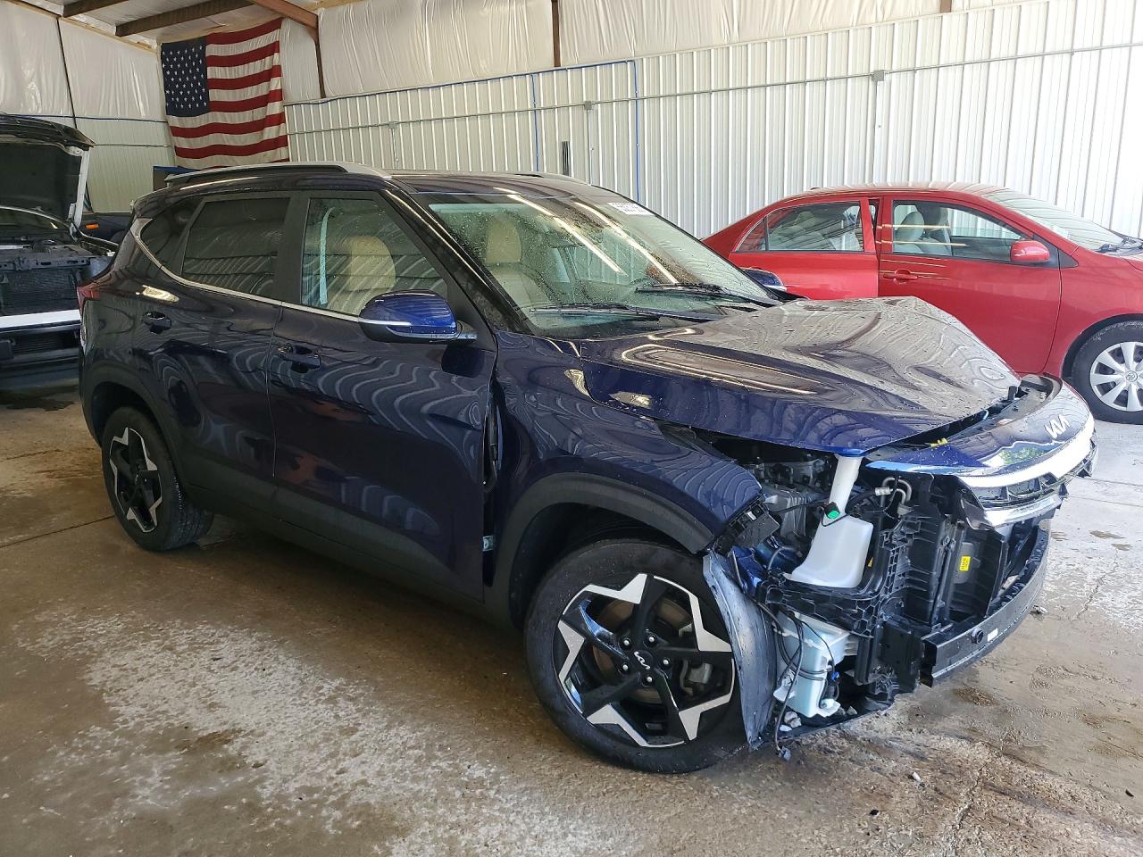2024 Kia Seltos Ex Синий vin: KNDERCAA9R7492648