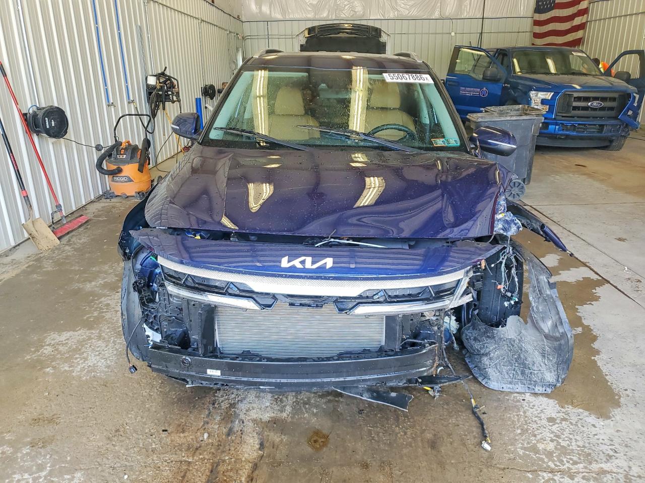2024 Kia Seltos Ex Синий vin: KNDERCAA9R7492648