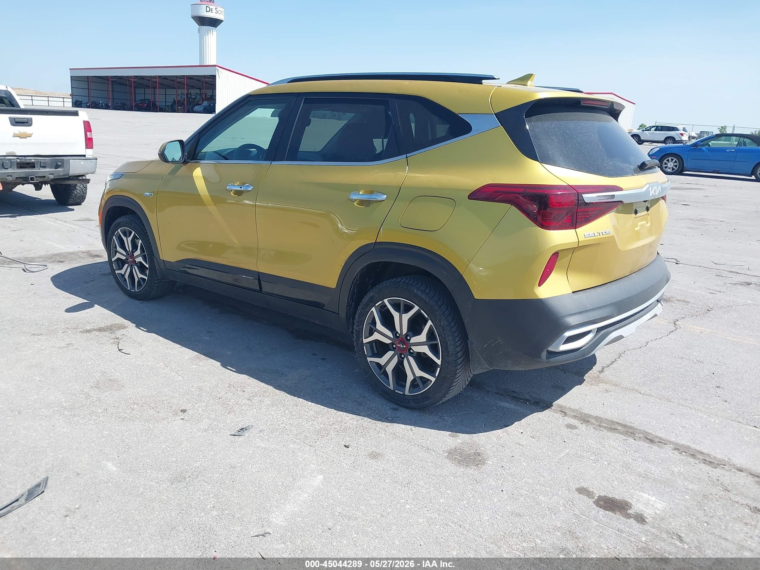2022 Kia Seltos Sx Turbo Green vin: KNDETCA29N7306076