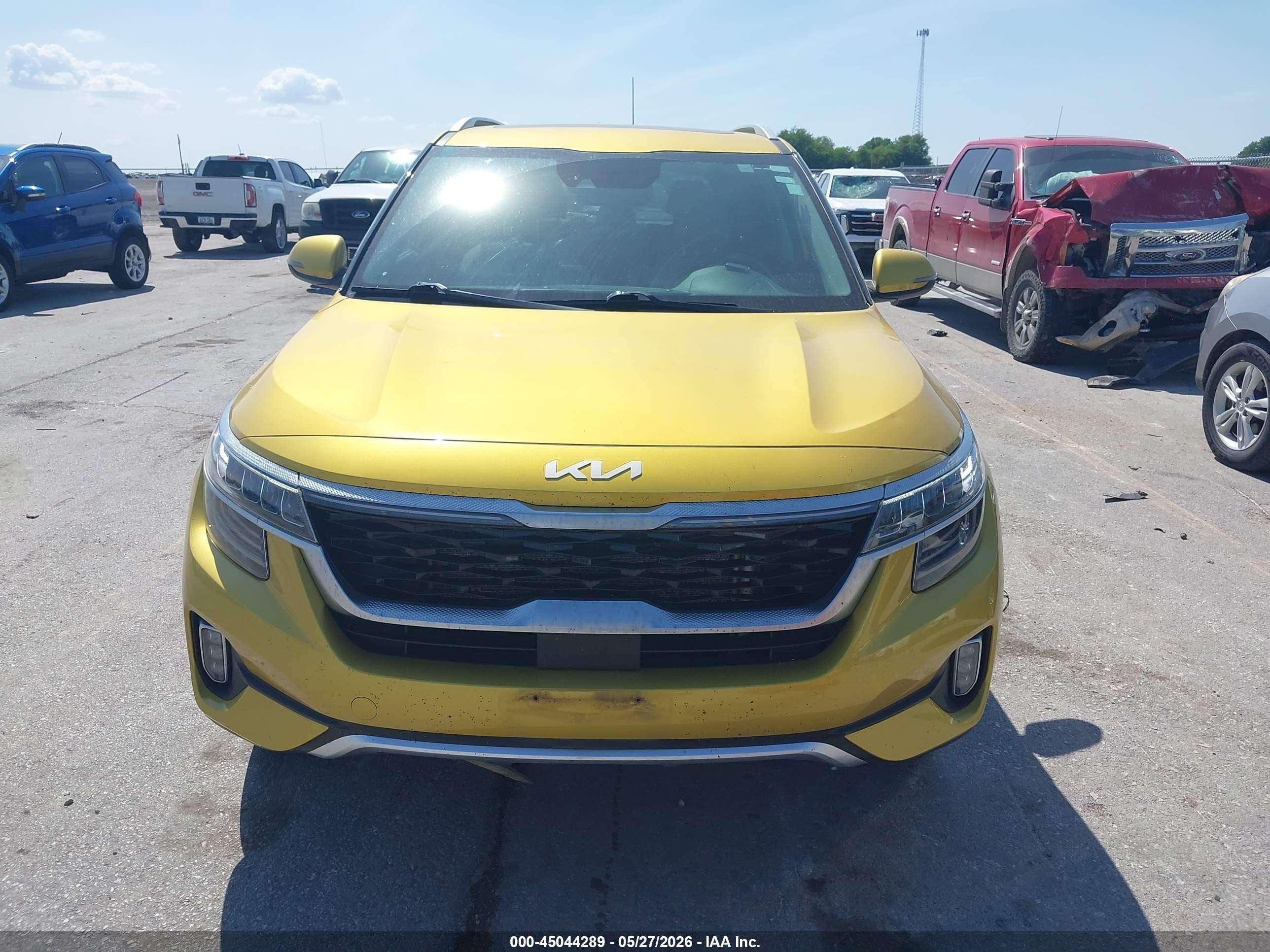 2022 Kia Seltos Sx Turbo Green vin: KNDETCA29N7306076