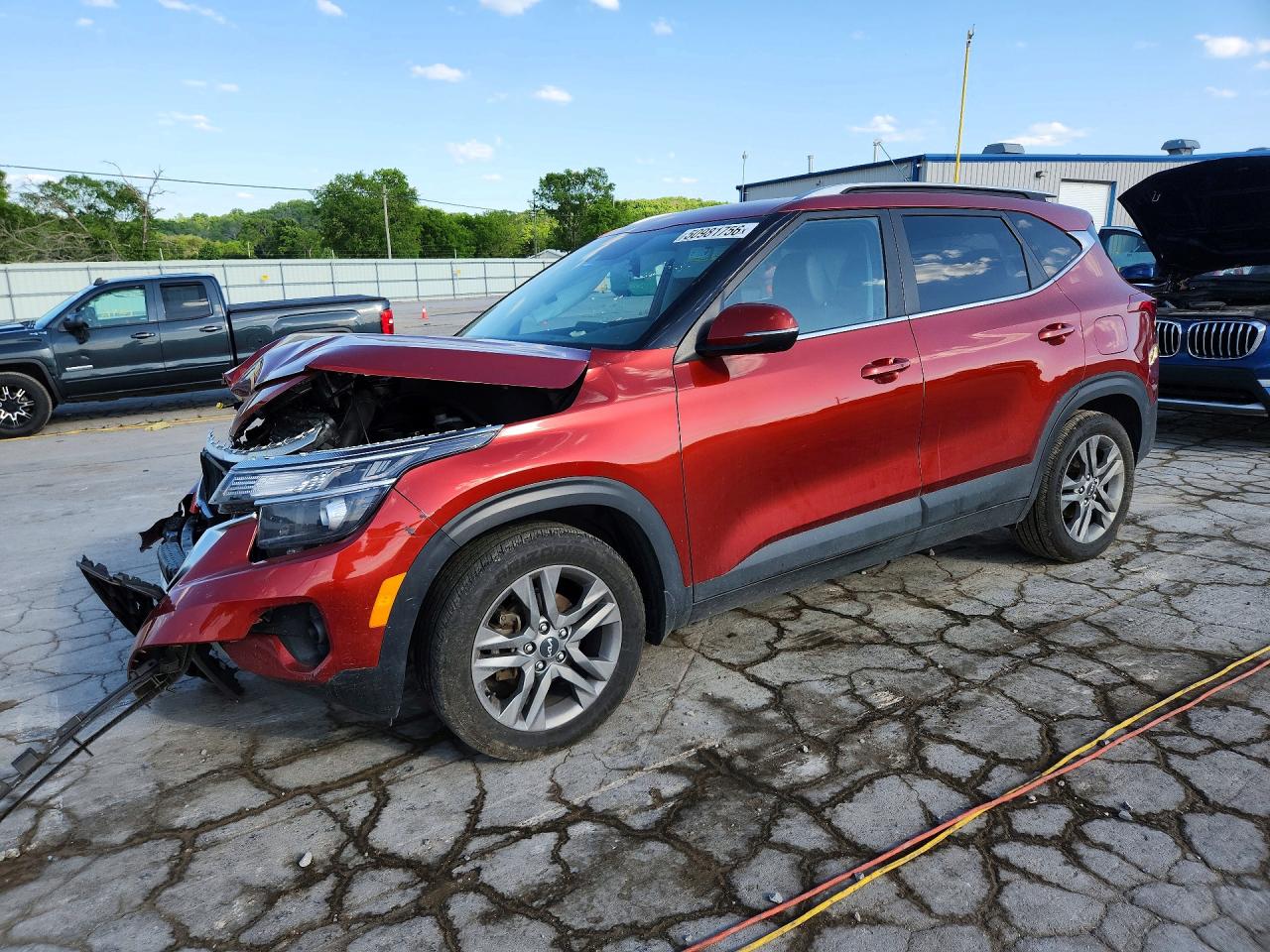 2023 Kia Seltos S Orange vin: KNDEU2AA0P7440041
