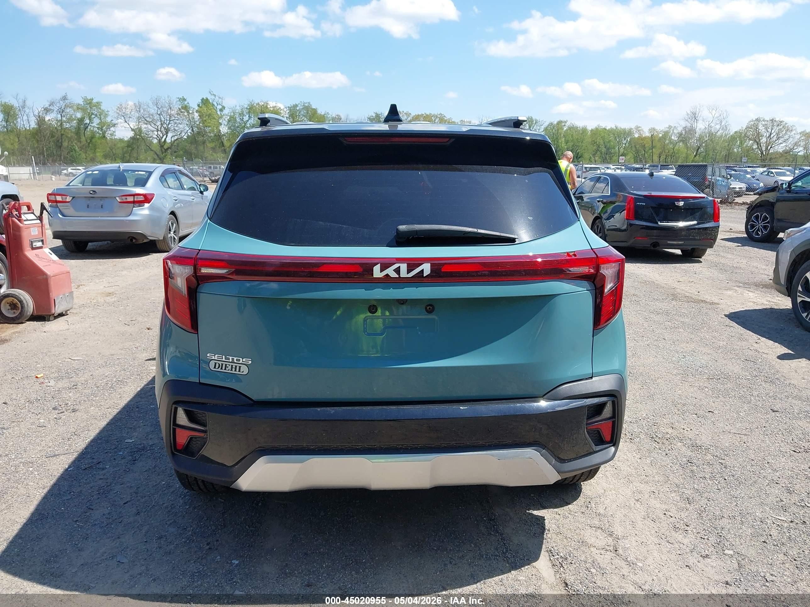 2024 Kia Seltos S Бирюзовый vin: KNDEU2AA9R7474501