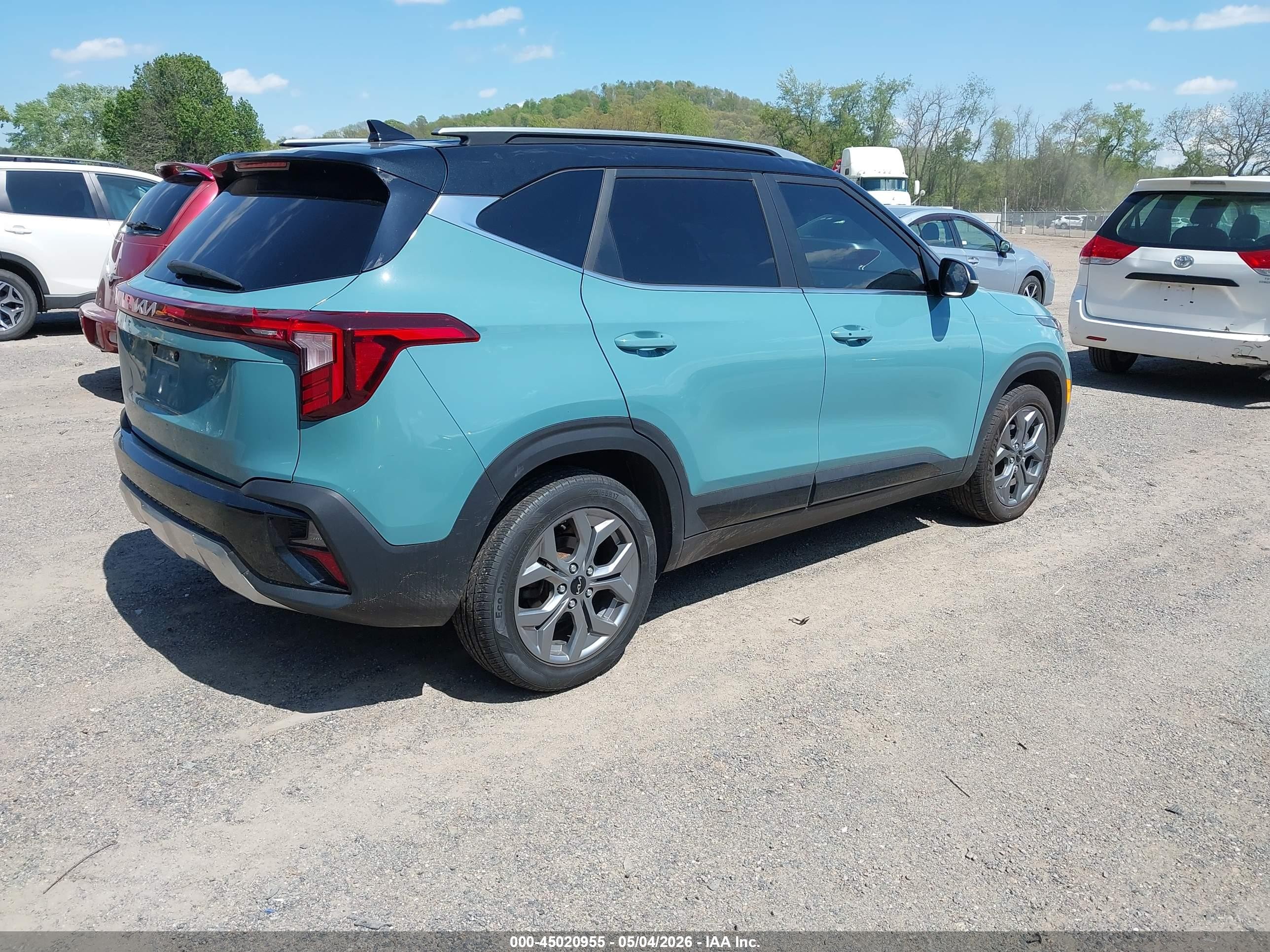 2024 Kia Seltos S Бирюзовый vin: KNDEU2AA9R7474501