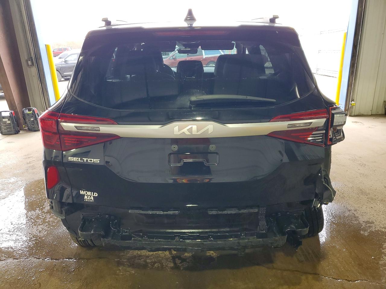 2023 Kia Seltos S Black vin: KNDEUCAA2P7457915