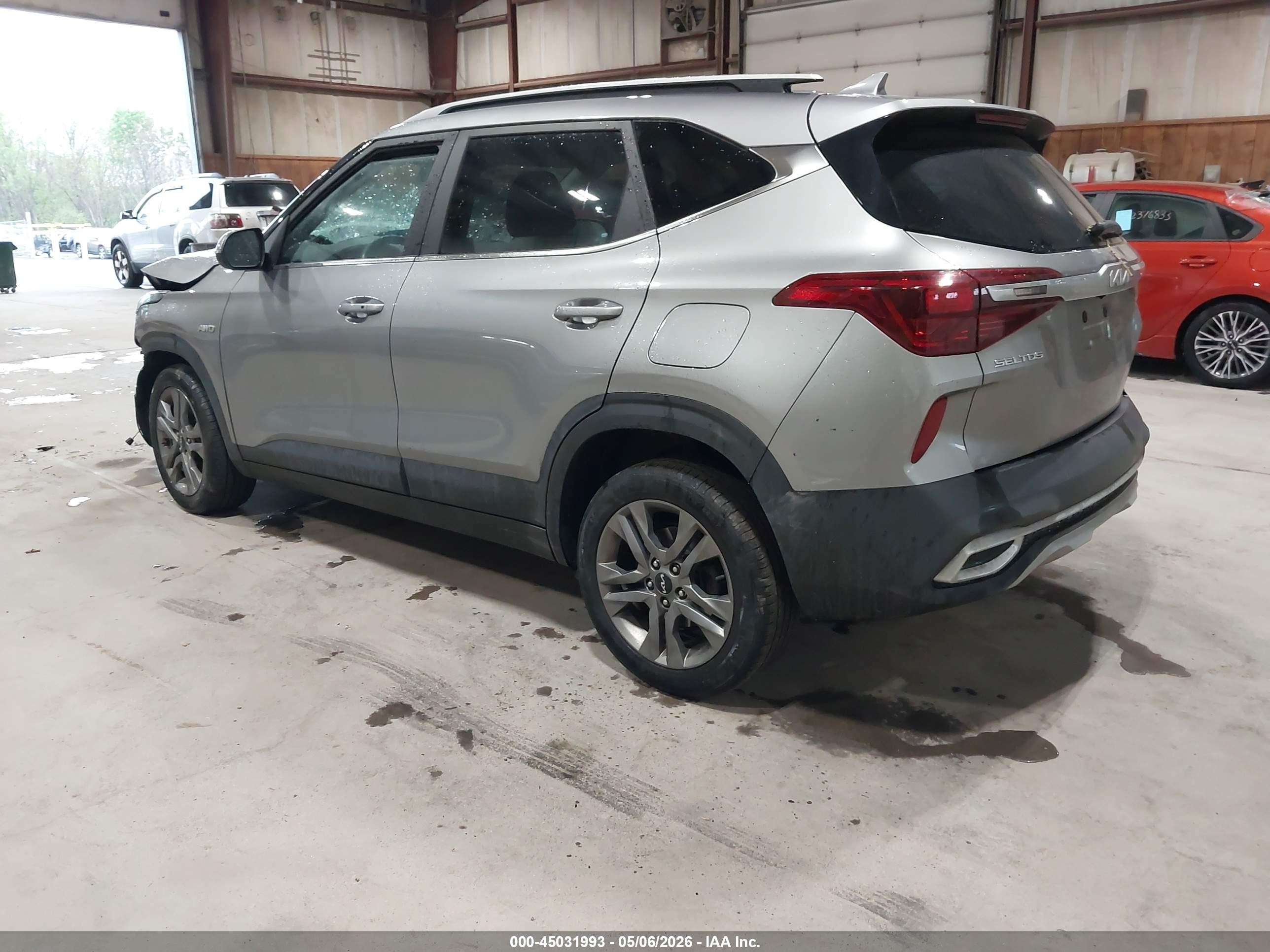 2023 Kia Seltos S Gray vin: KNDEUCAA3P7353871