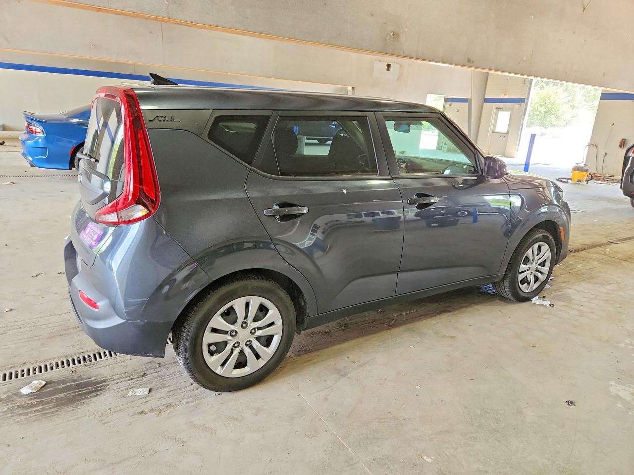 2020 Kia Soul Lx Gray vin: KNDJ23AU0L7072099