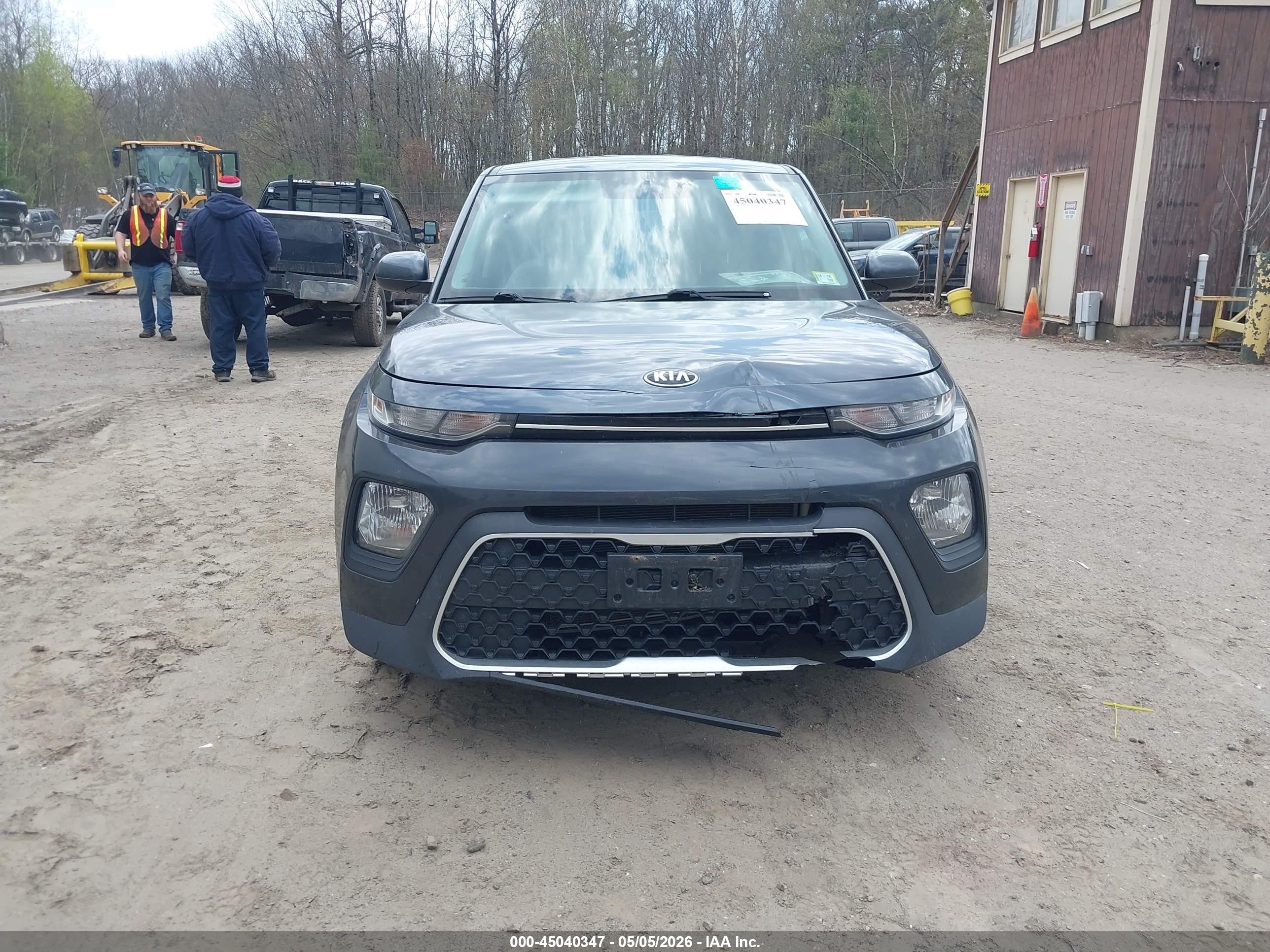 2020 Kia Soul Lx Серый vin: KNDJ23AU2L7109511