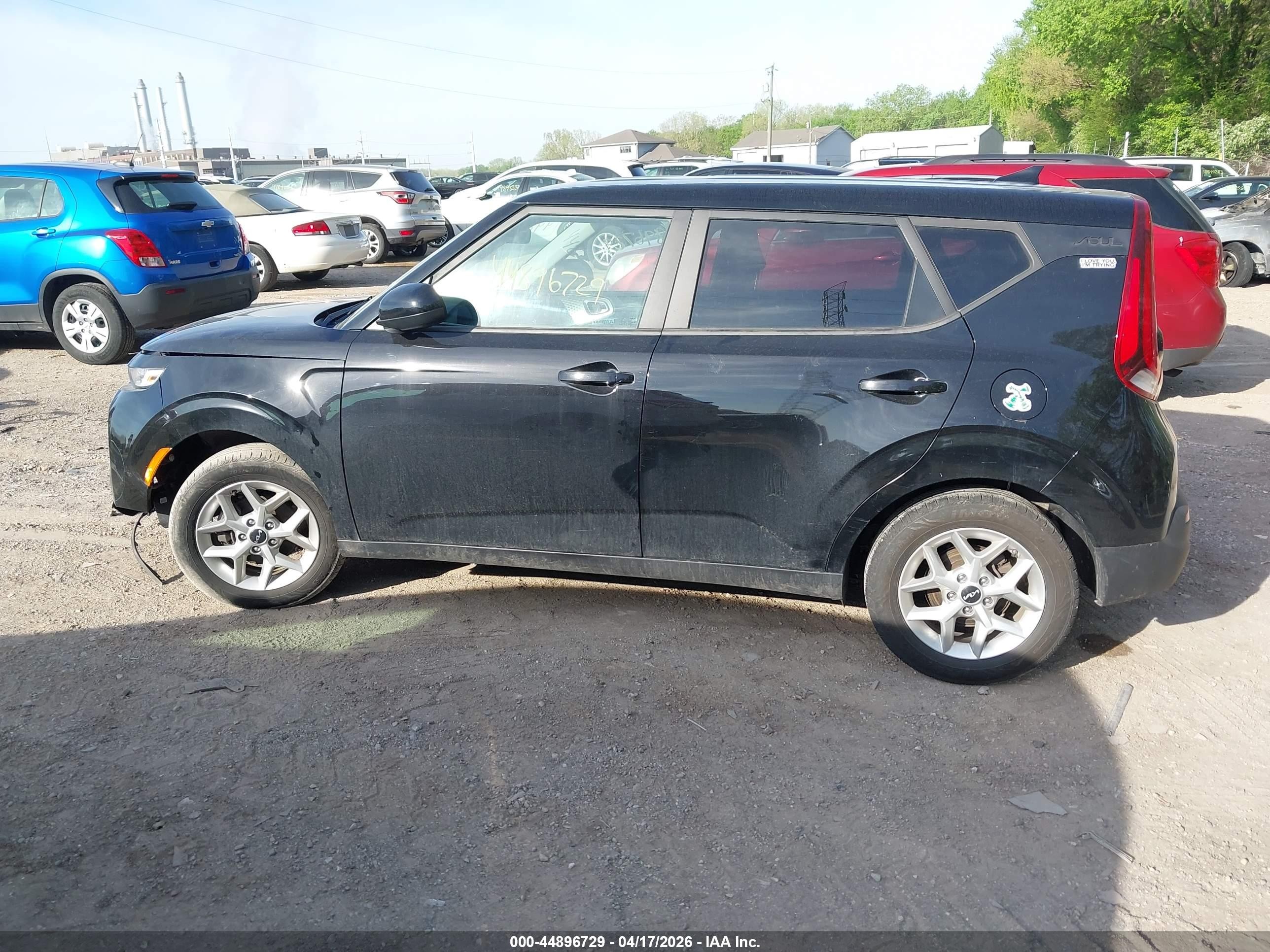 2022 Kia Soul Lx Black vin: KNDJ23AU2N7160686