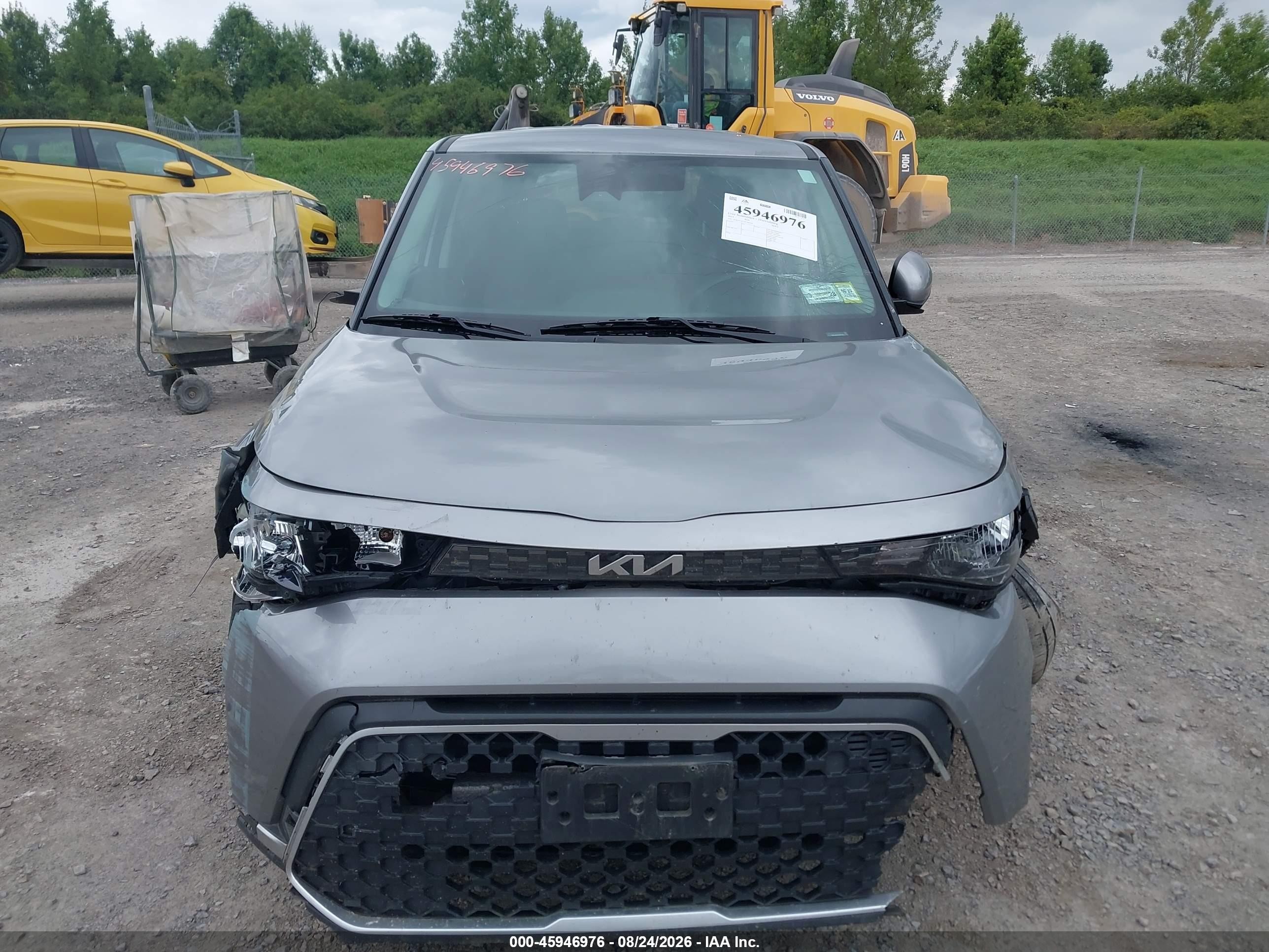2023 Kia Soul Lx Gray vin: KNDJ23AU2P7844205