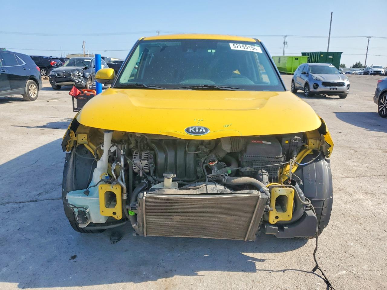 2020 Kia Soul S Желтый vin: KNDJ23AU4L7049862