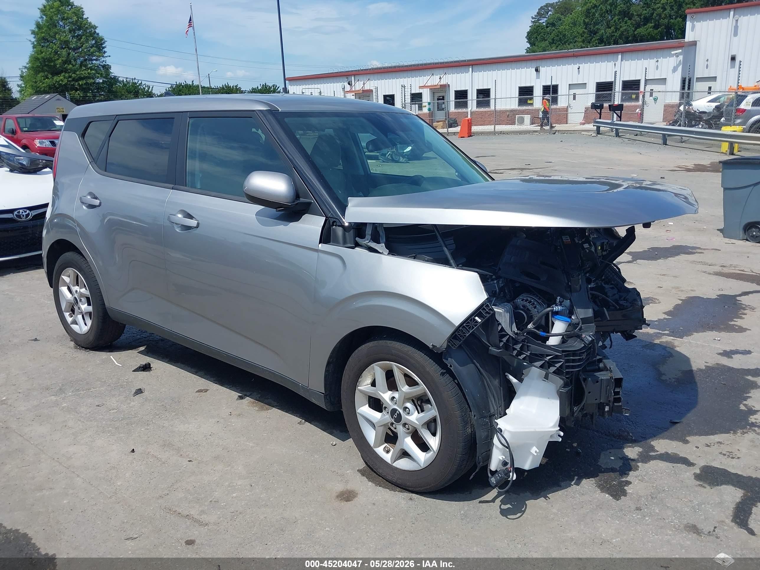 2025 Kia Soul Lx Gray vin: KNDJ23AU4S7928955