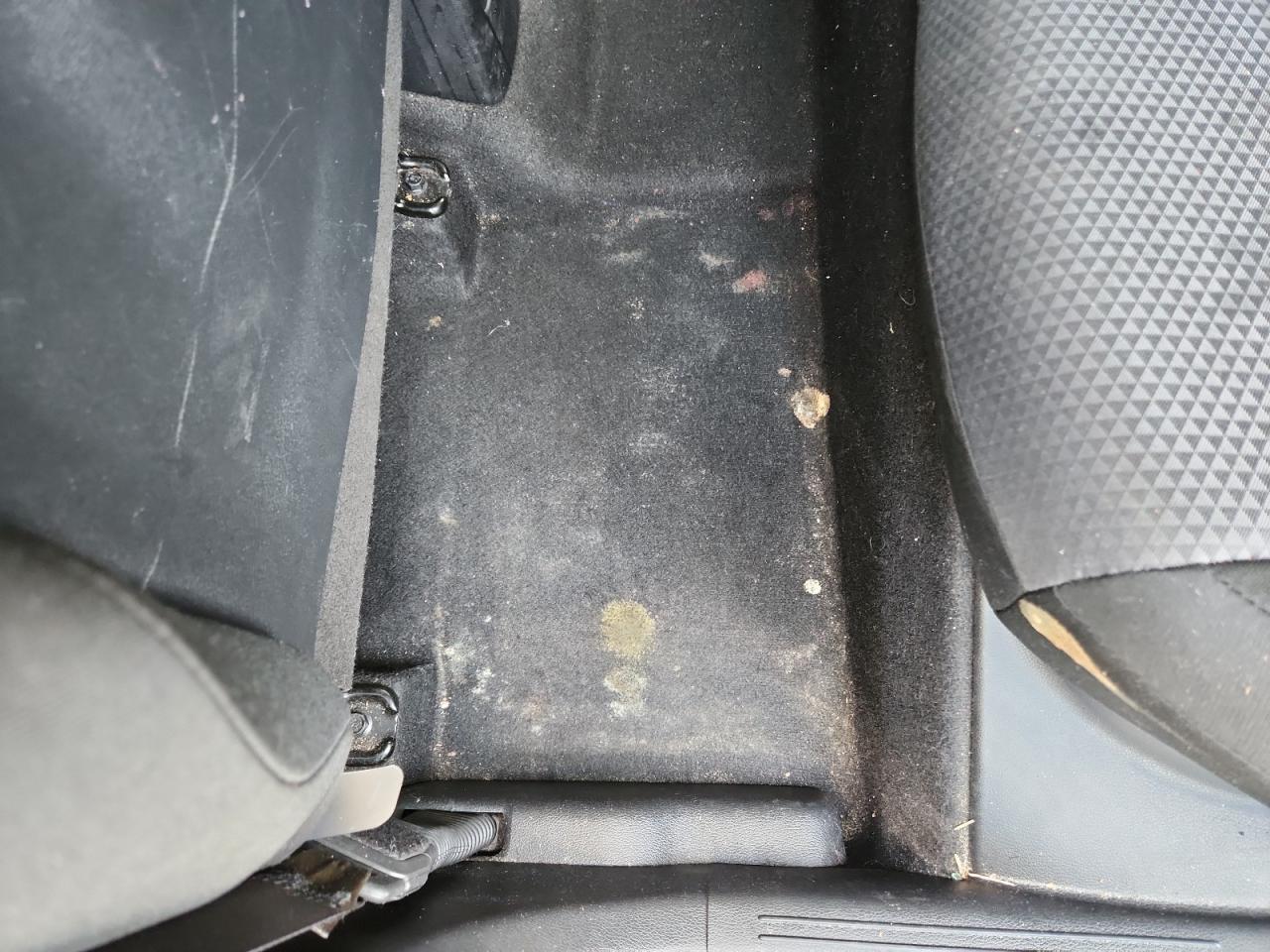 2025 Kia Soul S Silver vin: KNDJ23AU4S7943892 Damage: Left Rear Carpet, Stained, Permanent