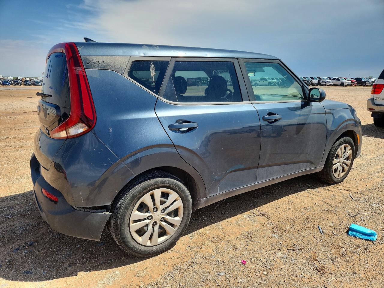 2020 Kia Soul Lx Gray vin: KNDJ23AU6L7083379