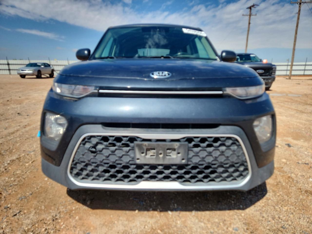 2020 Kia Soul Lx Gray vin: KNDJ23AU6L7083379