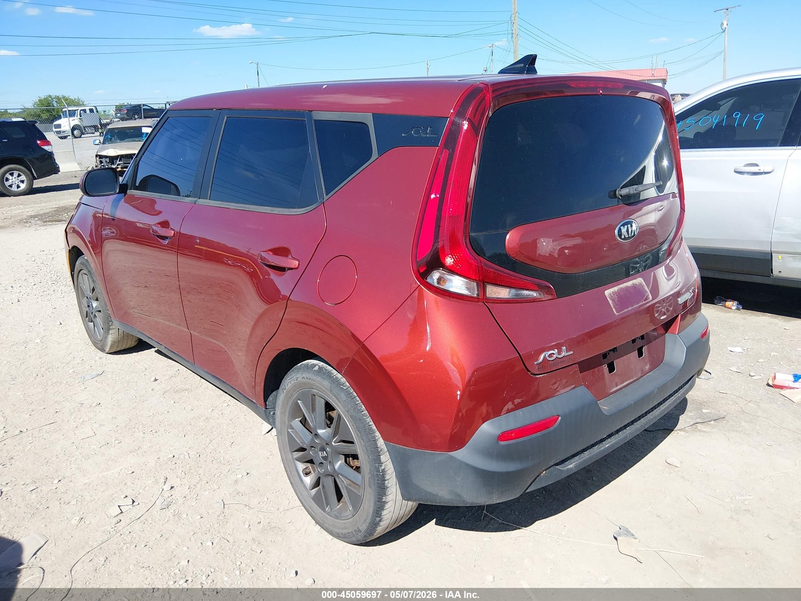2021 Kia Soul S Orange vin: KNDJ23AU8M7795085