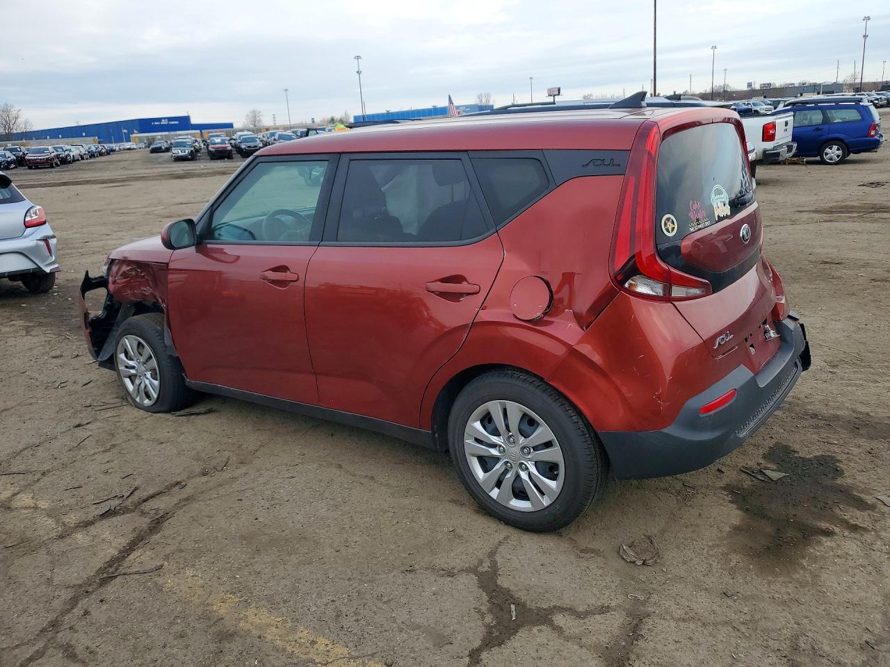 2020 Kia Soul Lx Orange vin: KNDJ23AU9L7110199