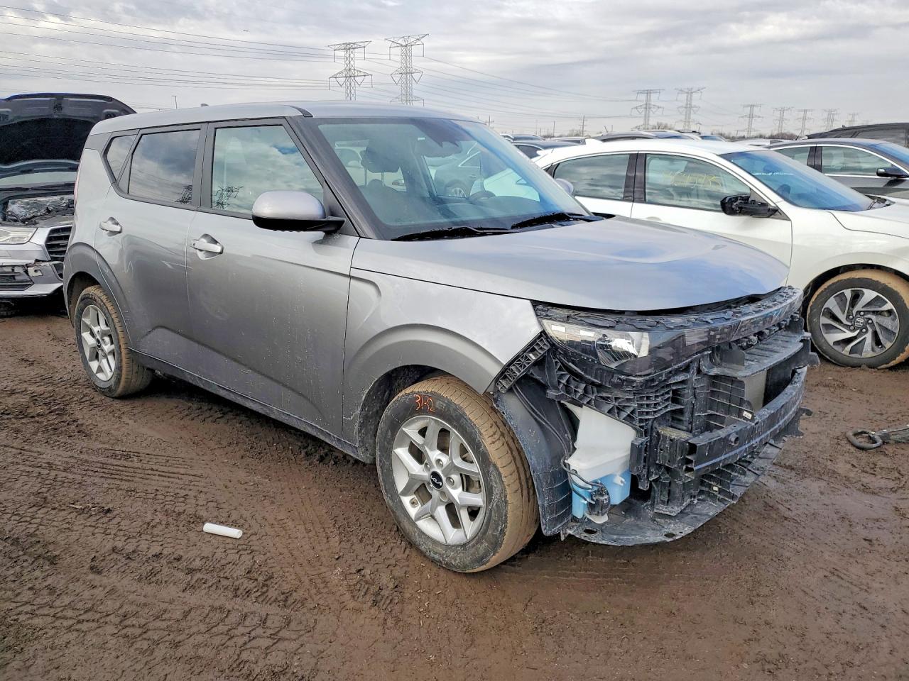 2025 Kia Soul Lx Серый vin: KNDJ23AUXS7934209
