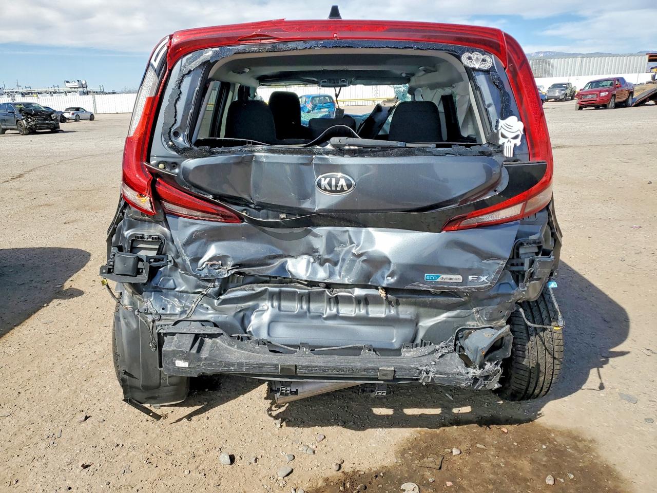 2021 Kia Soul Ex Gray vin: KNDJ33AU0M7743706