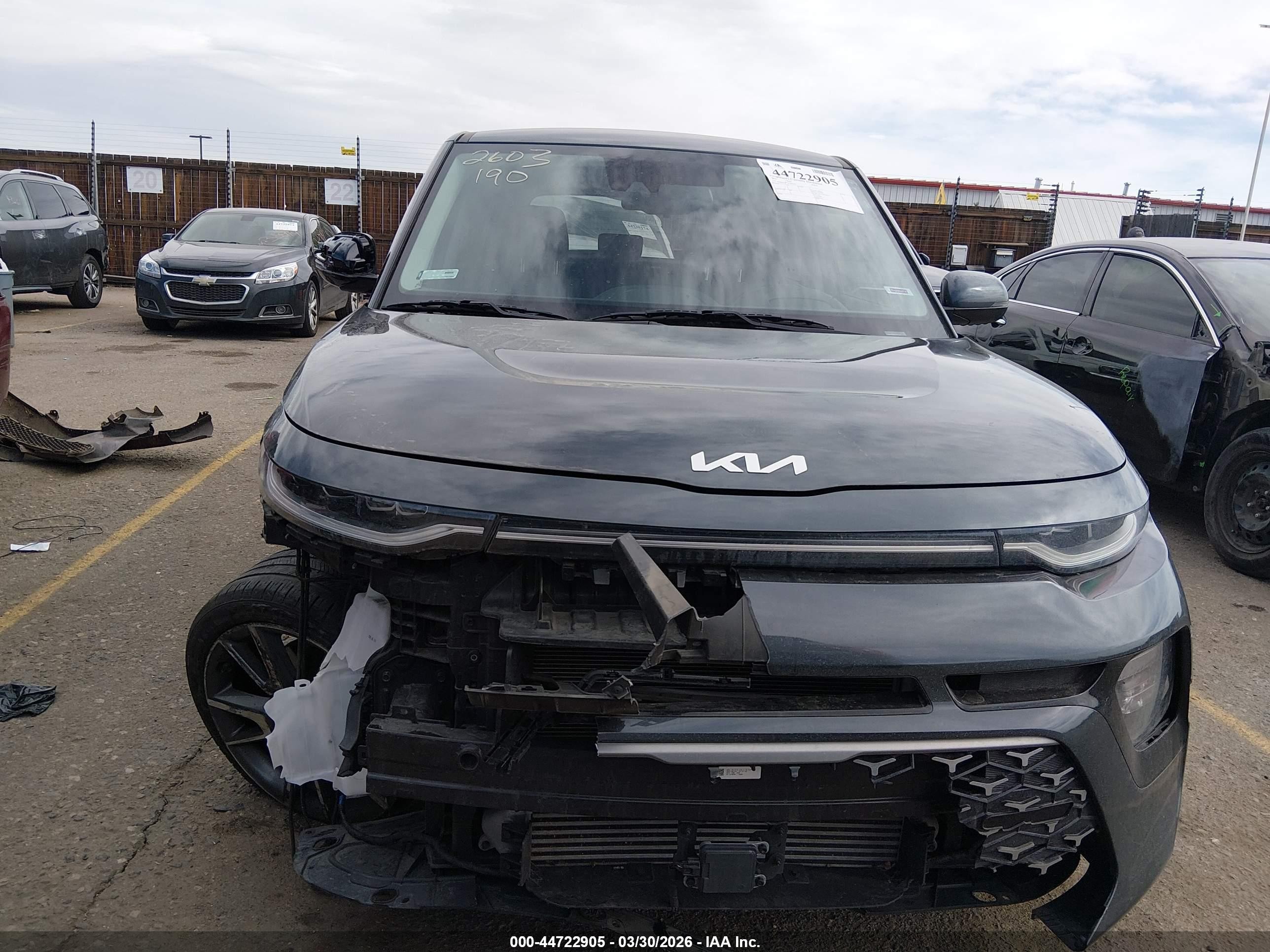 2022 Kia Soul Turbo Silver vin: KNDJ53AF2N7805443